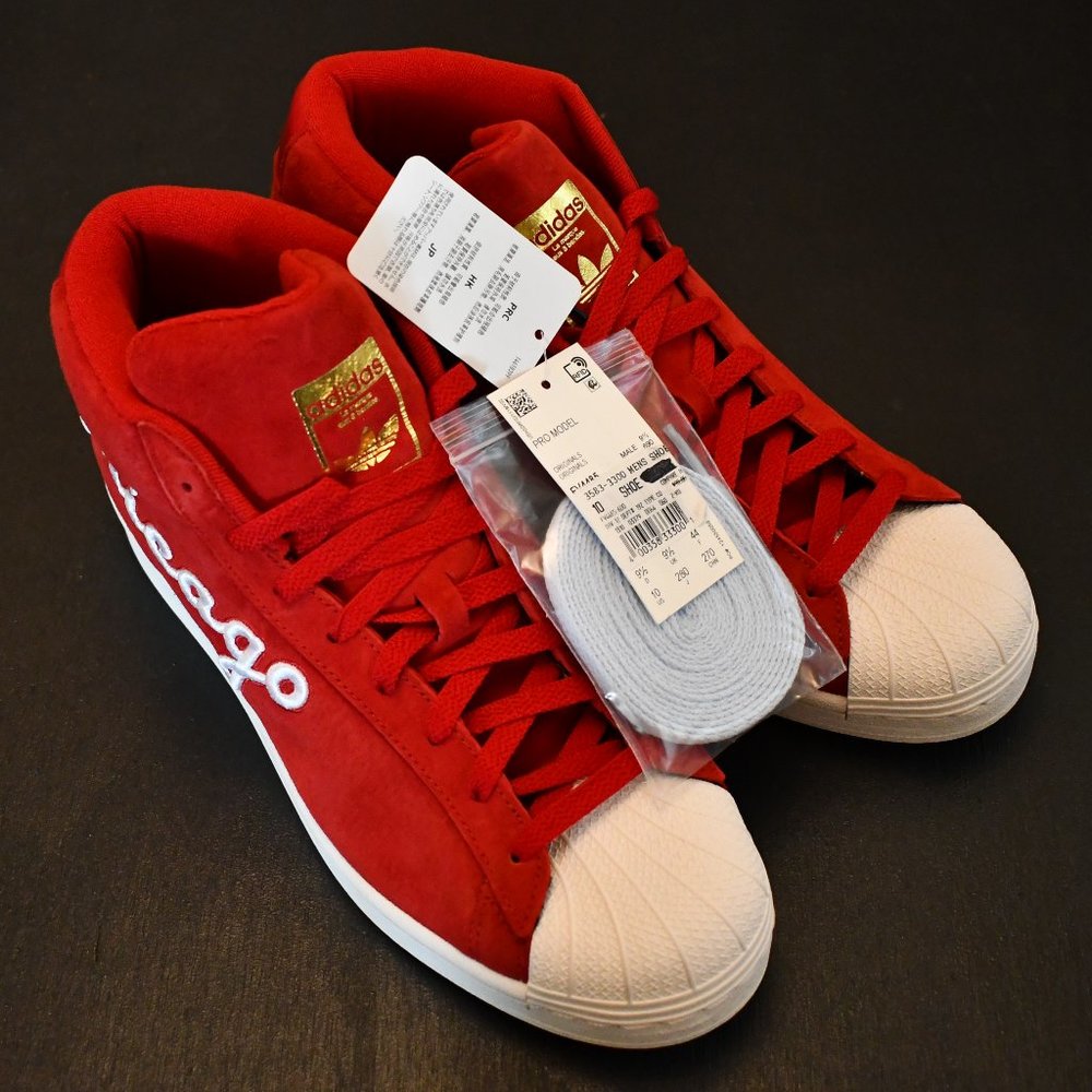 👟Adidas Chicago Suede Shell Tops👟 - Picture 2 of 11